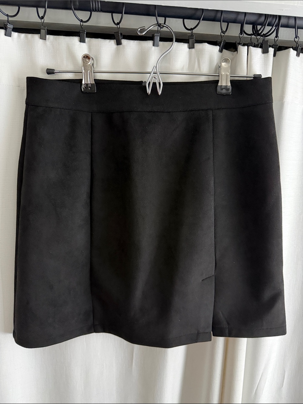 Amazon Black Mini A-Line Skirt